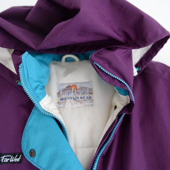 Vintage Far West Purple Made in Canada Jacket Large - Picture 14 of 15